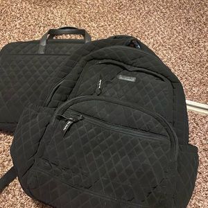 Vera Bradley backpack and laptop case